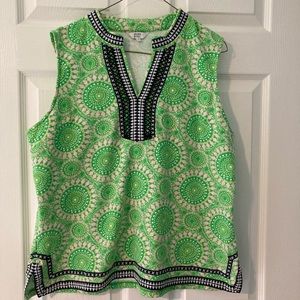 Sleeveless Crown and Ivy top